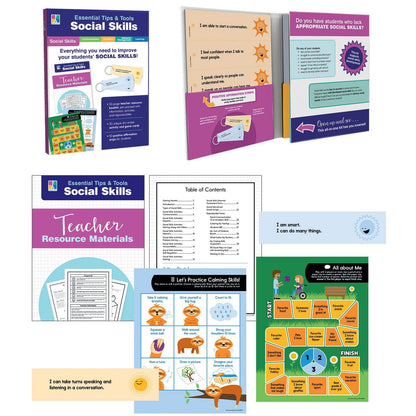 Essential Tips & Tools: Social Skills Classroom Kit, Grade PK-8 - Loomini