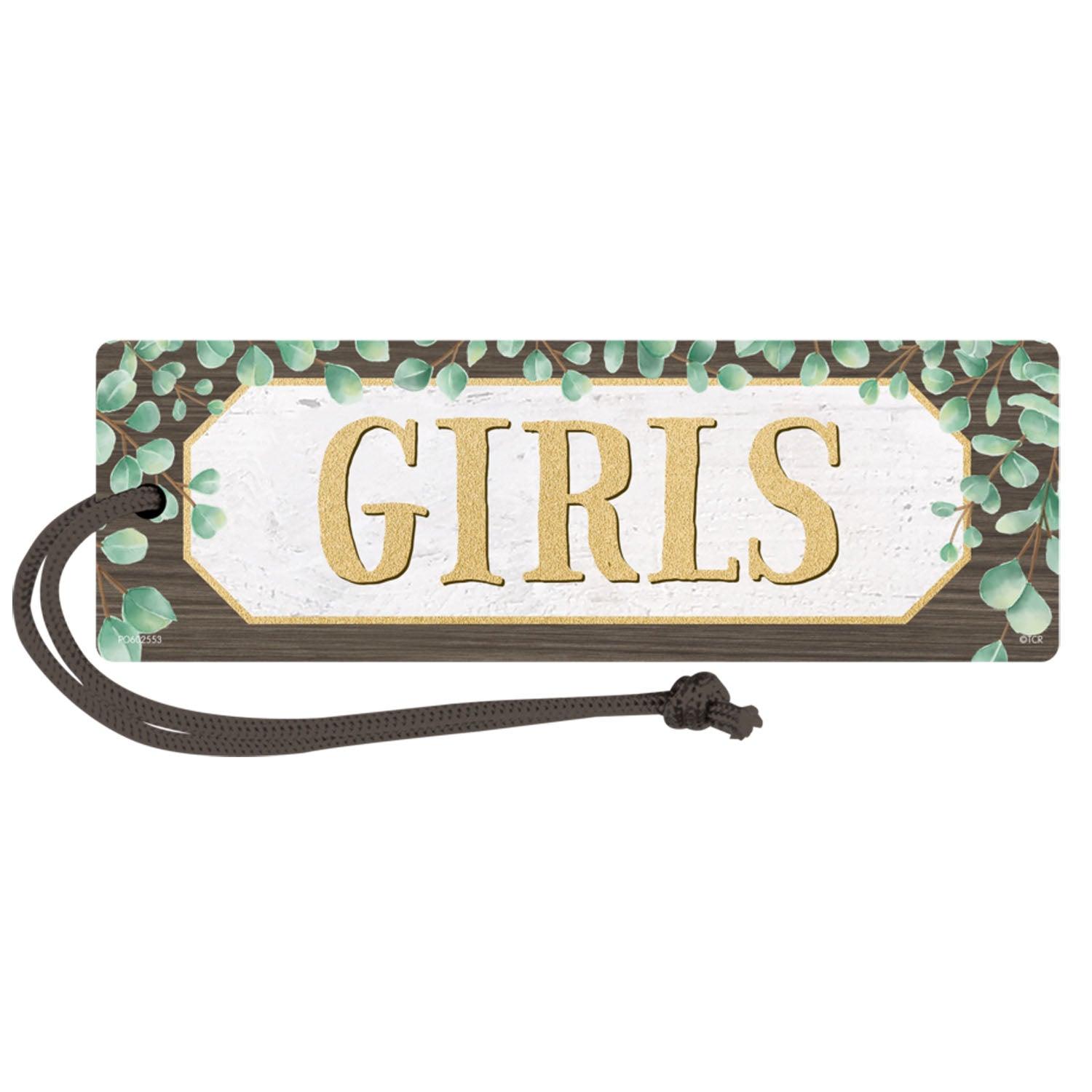 Eucalyptus Magnetic Girls Pass, Pack of 6 - Loomini