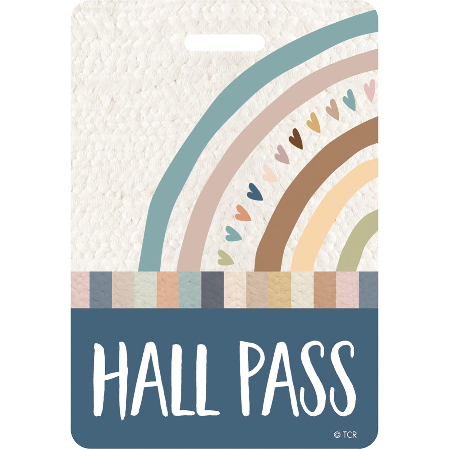 Everyone is Welcome Hall Pass with Lanyard, 4 Per Pack, 3 Packs - Loomini