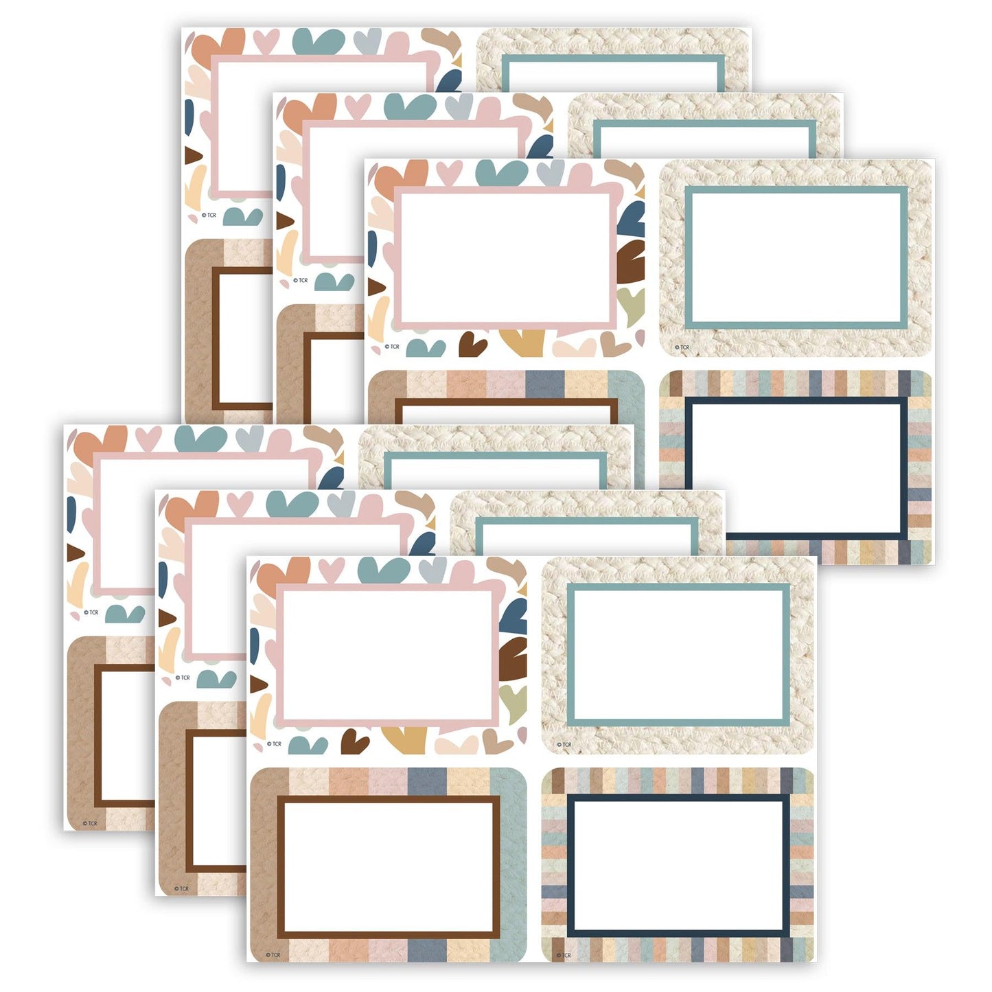 Everyone is Welcome Name Tags/Labels, 36 Per Pack, 6 Packs - Loomini