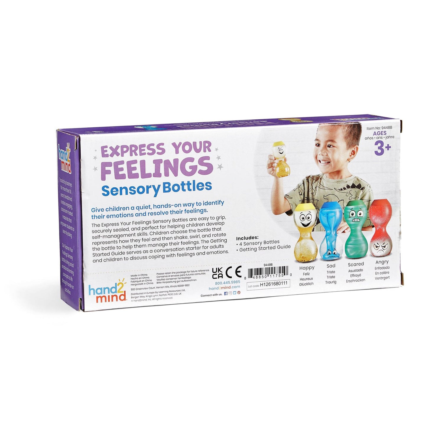 Express Your Feelings Sensory Bottles - Loomini