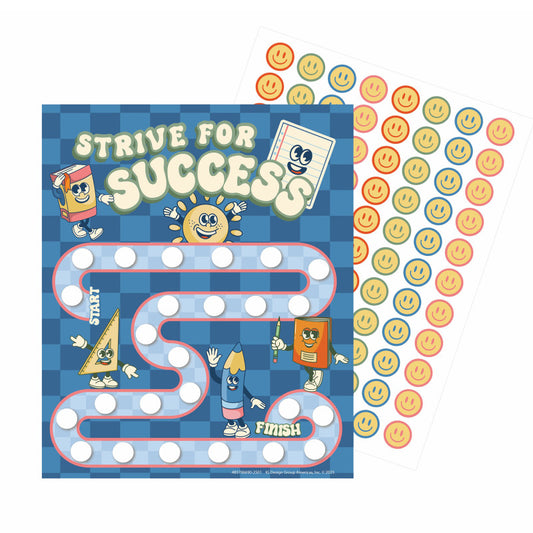 S'Cool Era Mini Reward Chart with Stickers, Pack of 36