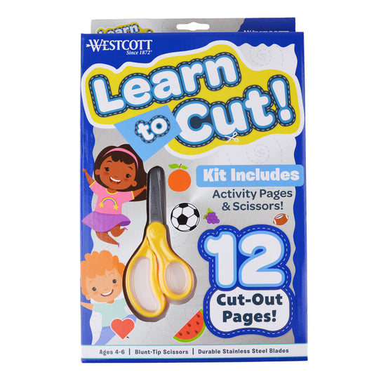 Learn-to-Cut Kit for Kids, 12 Pieces