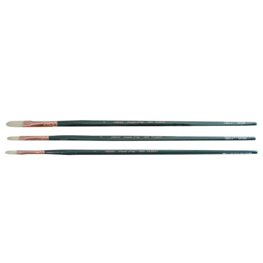 Grand Prix Small Filberts, 4 Brushes