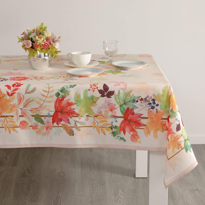 Stain Resistant Mother Day Table Cloth – Mother Day Leaves Table Cover Home