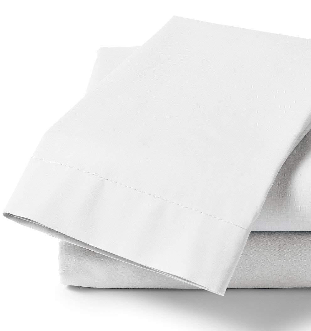 White Cotton Pillow Cases Standard Size Set of 24 Heavy Weight Quality