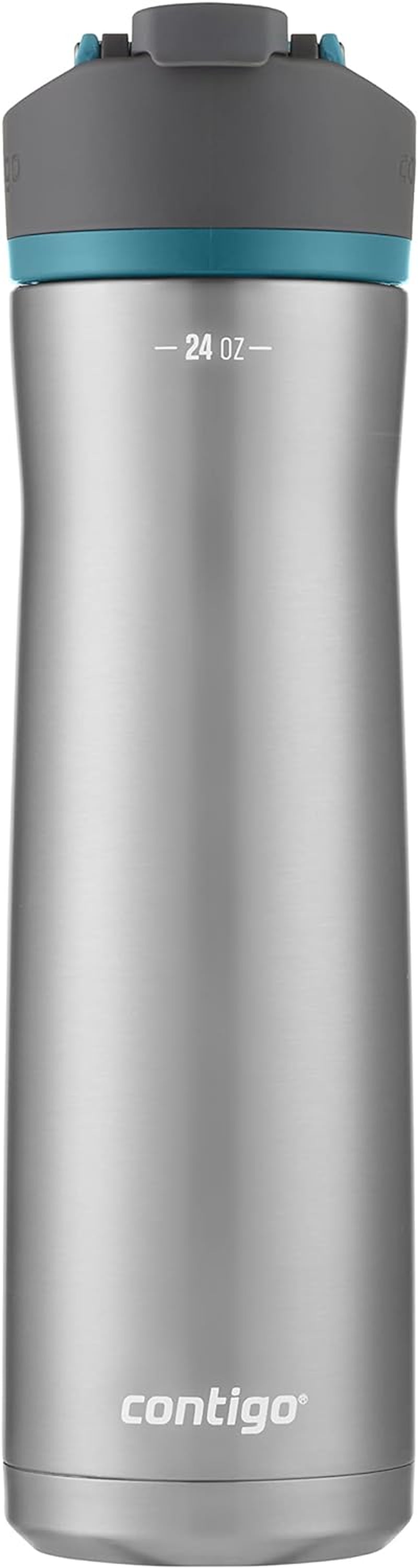 Cortland Chill 2.0 Stainless Steel Vacuum-Insulated Water Bottle with Spill-Proof Lid