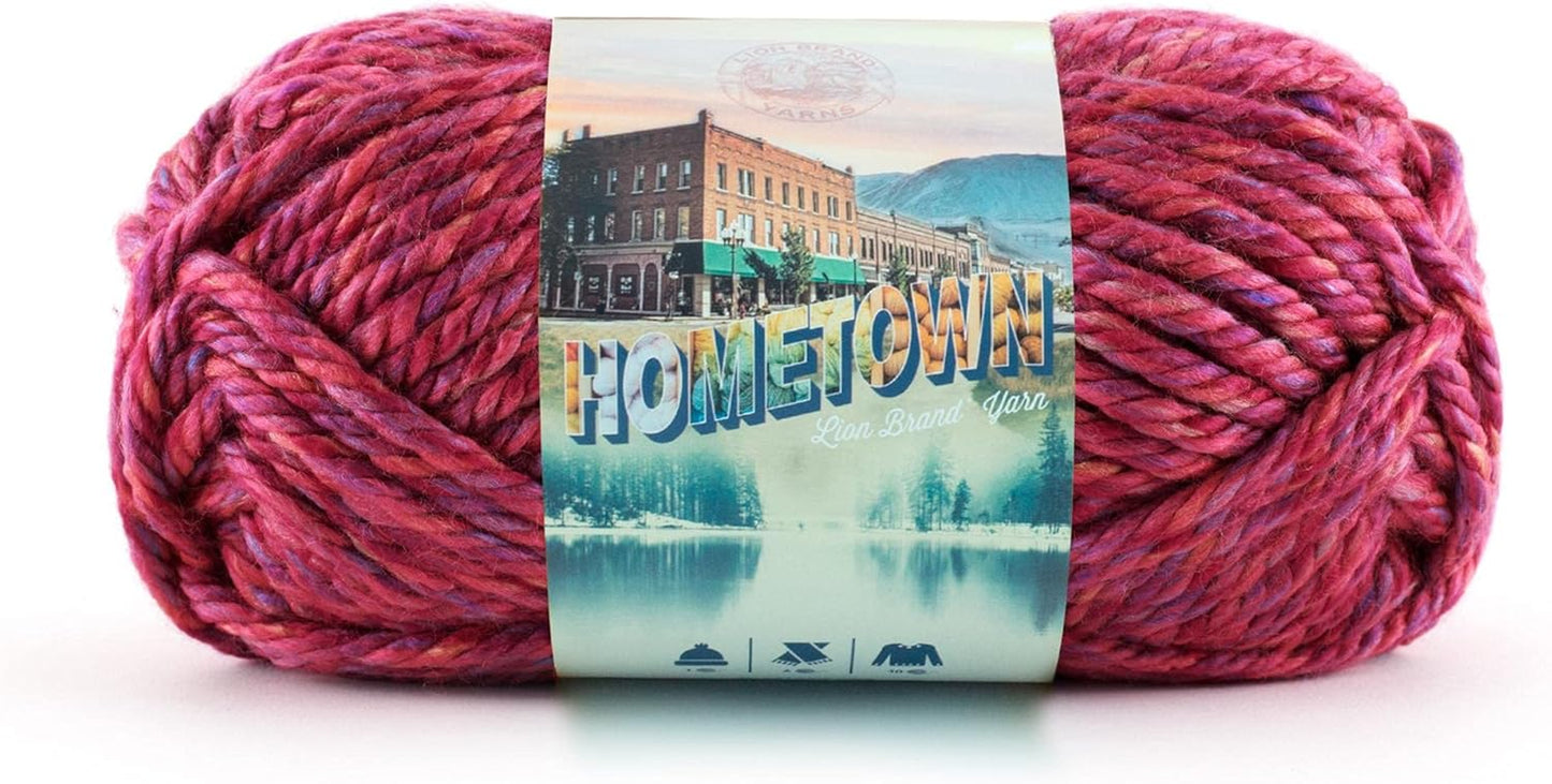 Hometown Yarn, Bulky Yarn, Yarn for Knitting and Crocheting, 1-Pack, Houston Cream