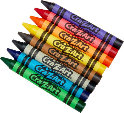 Jumbo Crayons, 8 Assorted Colors, 8/Pack (10203WM48)