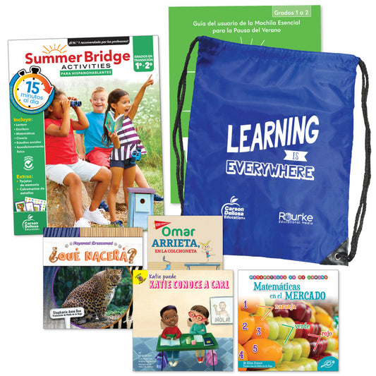 Summer Bridge Spanish Backpack, Grade 1-2