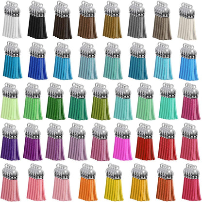 Tassels,  240Pcs Keychain Tassels Bulk for Jewelry Making and Crafts, Keychain Making Charms Supplies for Acrylic Blank Keychains, Bracelets and Jewelry Making