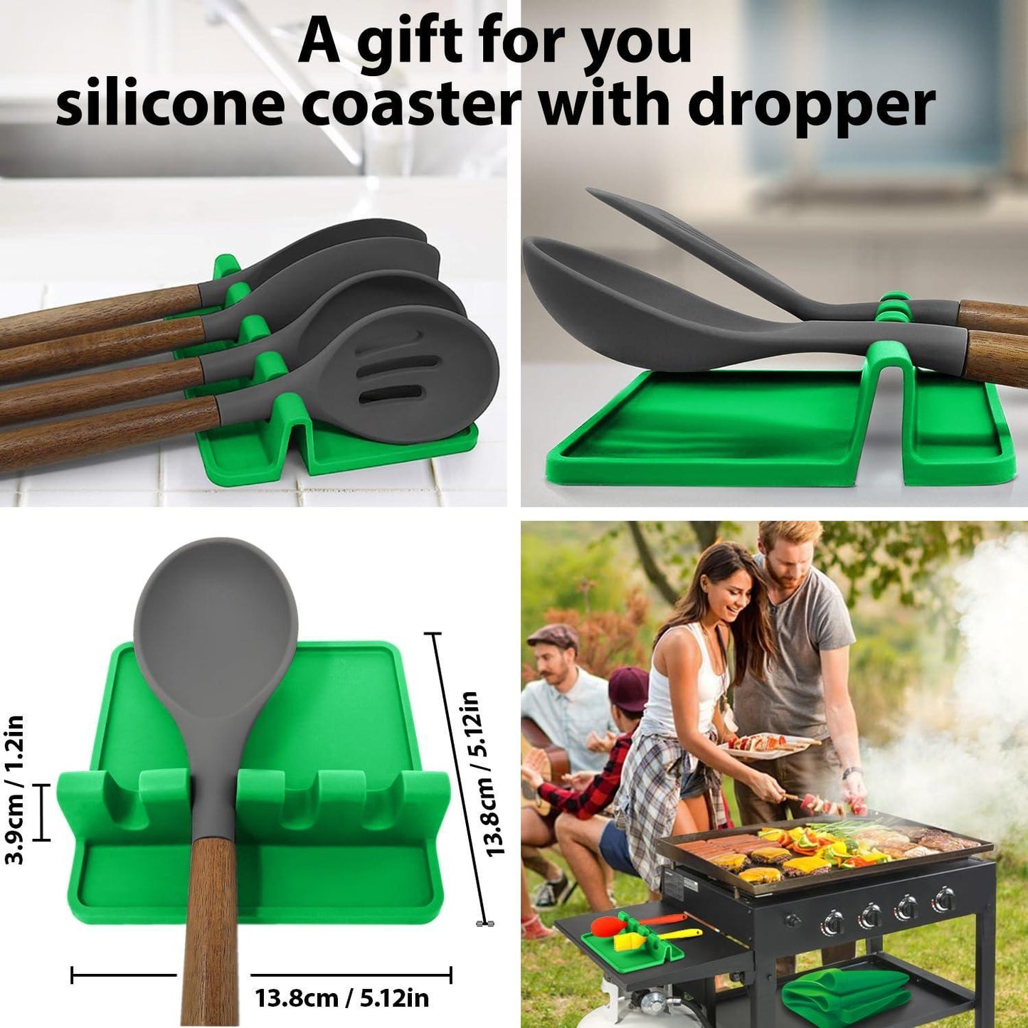 Silicone Griddle Mat  Food Grade Silicone Grill Mat  Protect the Top Surface