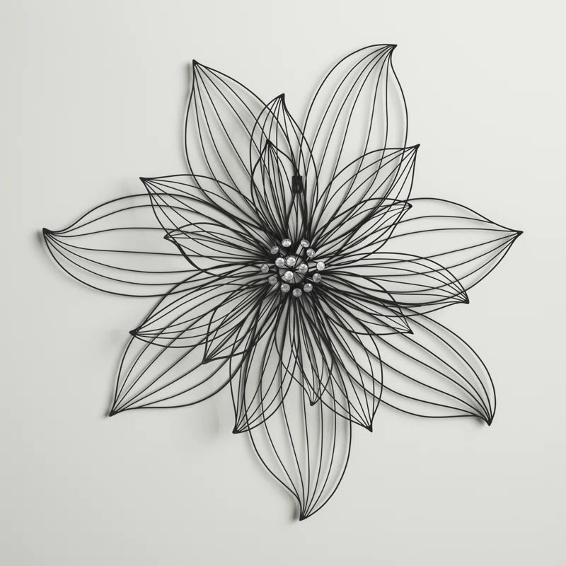 Traditional Plants & Flowers Wall Decor on Metal