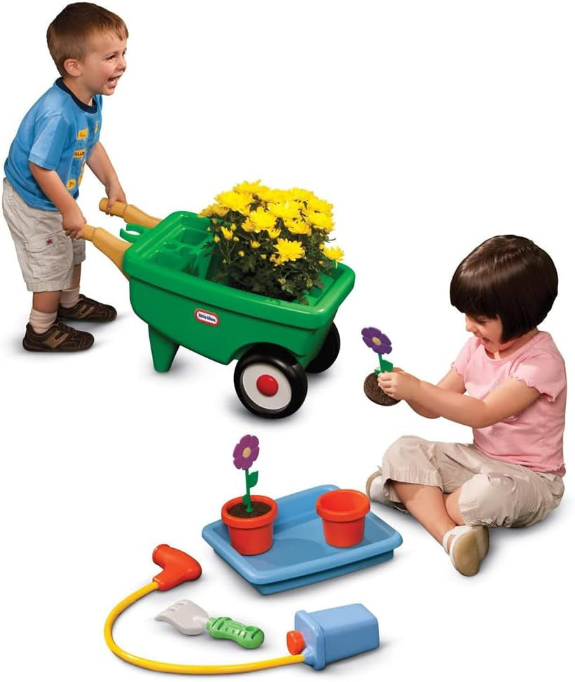 2-In-1 Garden Cart and Wheelbarrow