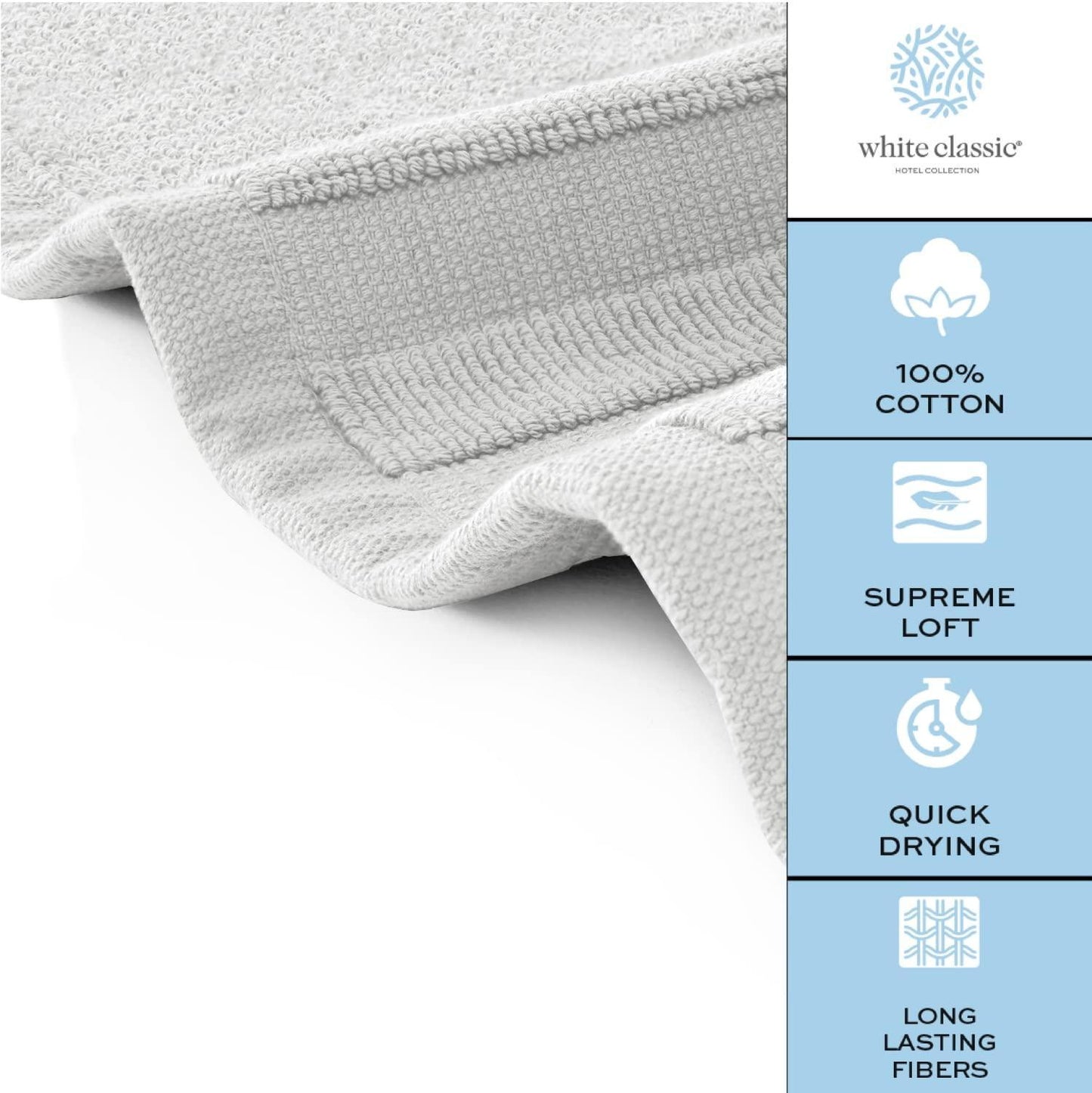 Luxury Bath Mat Floor Towel Set   Absorbent Cotton Hotel Spa Shower Bathtub