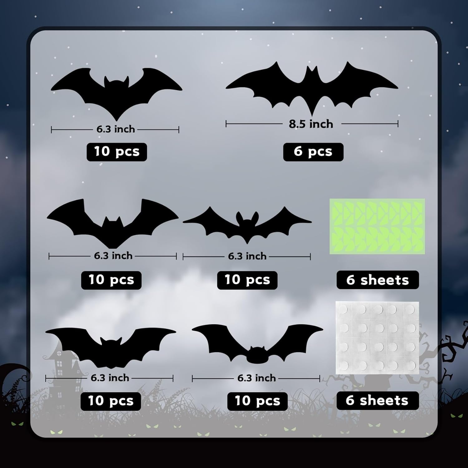 Bats Halloween Decorations