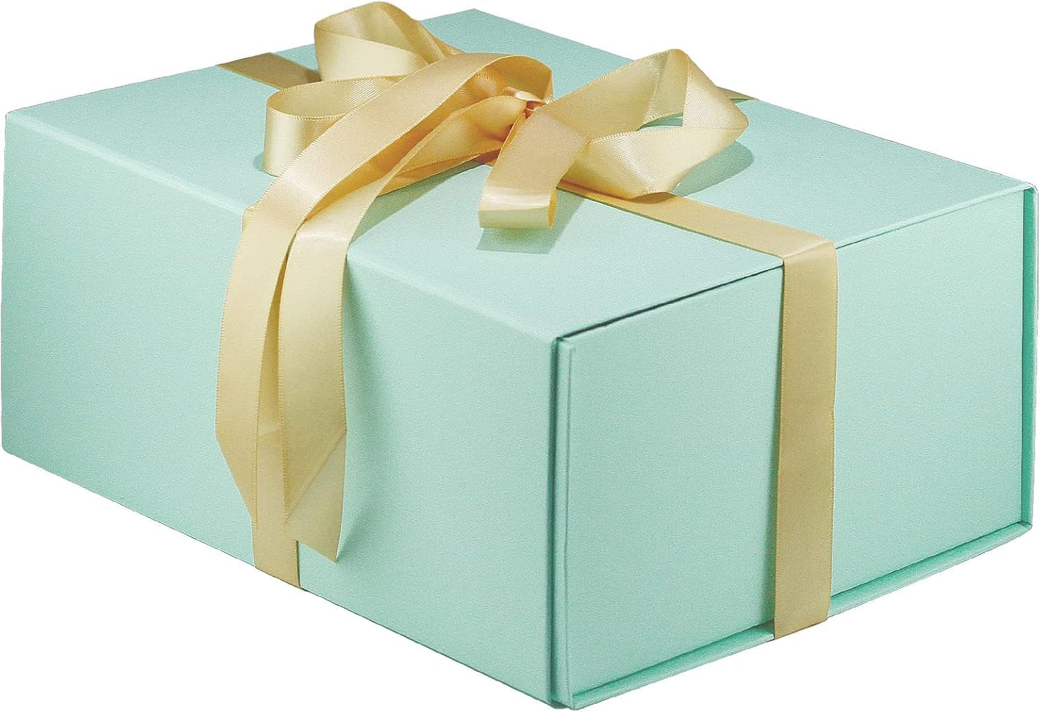 Tiffanys Blue Gift Box,9" X 7" X 4" Gift Box with Lids for Presents Magnetic Closure for Gift Packaging,Magneti Gift Box for Christmas, Halloween, Birthday Gift Box and Various Holidays, Tiffanys Blue