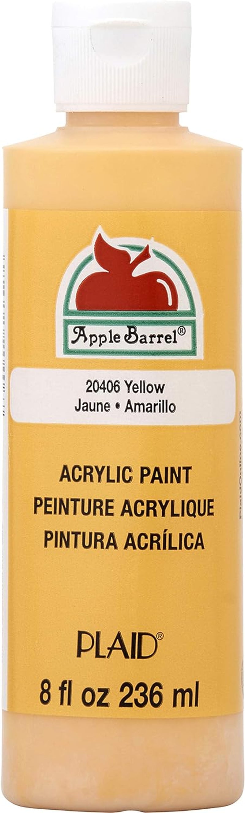 Acrylic Paint in Assorted Colors (8 Ounce), 20403 White