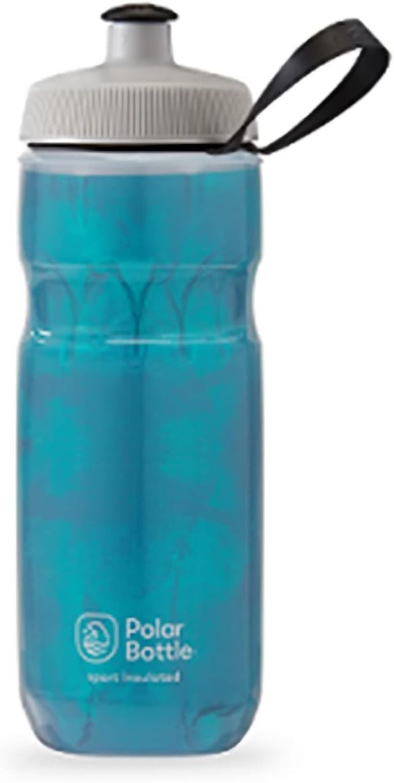 Sport Insulated Water Bottle - Leak Proof Water Bottles Keep Water Cooler 2X Longer than a Regular Reusable Water Bottle -Bpa-Free, Sport & Bike Squeeze Bottle with Handle