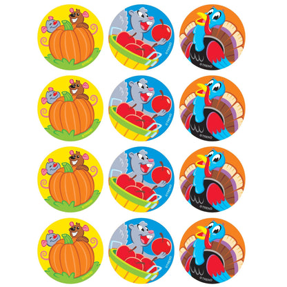 Fall Friends/Pumpkin Stinky Stickers®, 48 Per Pack, 6 Packs - Loomini