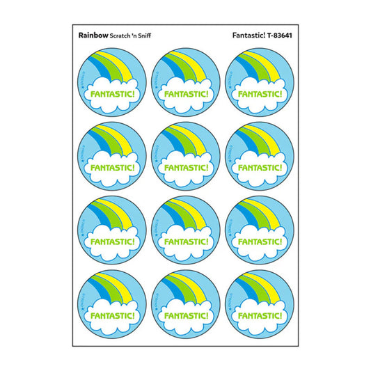 Fantastic!/Rainbow scent Retro Scratch 'n Sniff Stinky Stickers®, 24 ct.