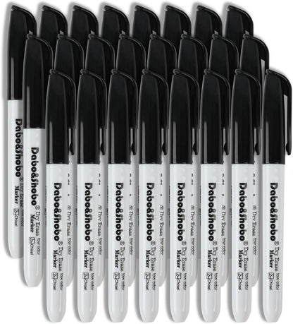 Dry Erase Markers, （80 Count, Black,Chisel Tip）-White Board Markers/Pens ，Very Suitable for Writing on the School、 Office 、Home Dry Erase Whiteboard Mirror Glass…