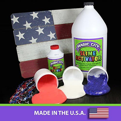 Activator - Non Toxic, Just Add to Your Favorite Slime Glue for Great Slime Every Time, Made in USA (1 Gallon)