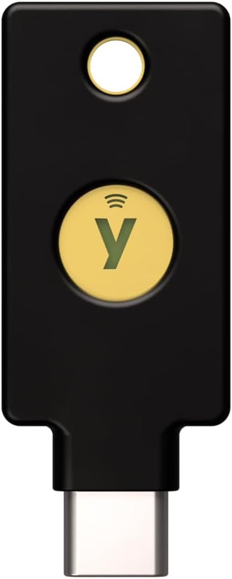 - Yubikey 5C NFC - Two-Factor Authentication (2FA) Security Key, Connect via USB-C or NFC, FIDO Certified - Protect Your Online Accounts