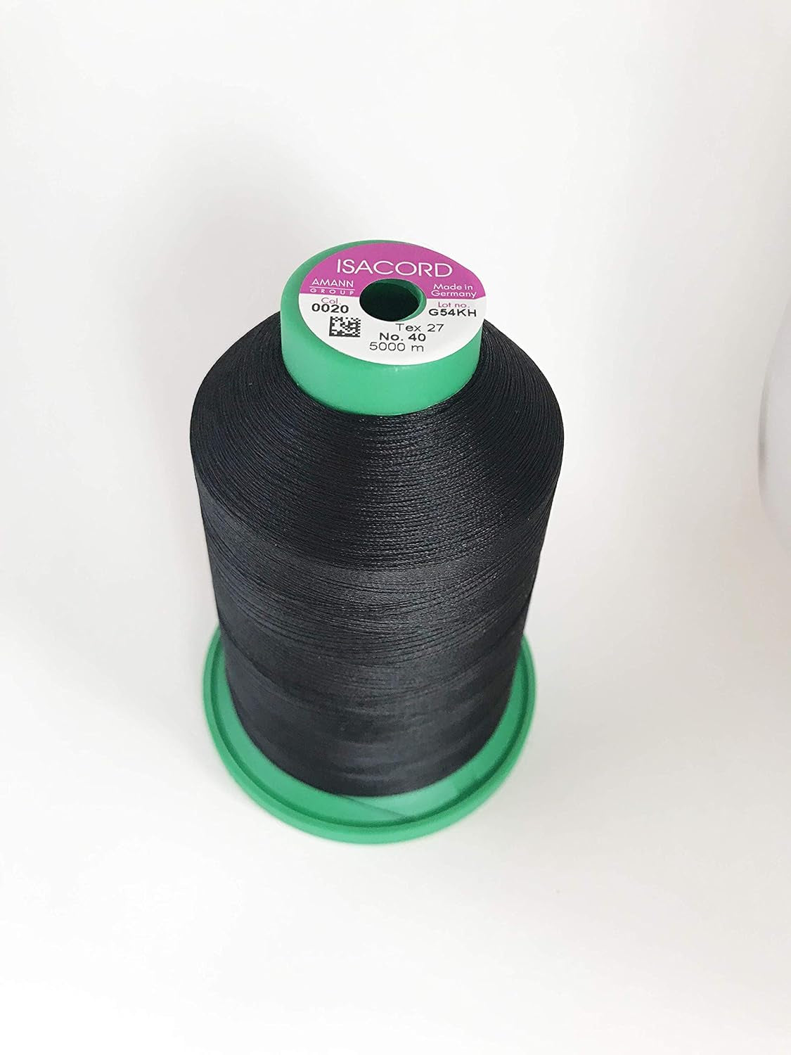 Embroidery Thread, Black Thread 5000M Color 0020