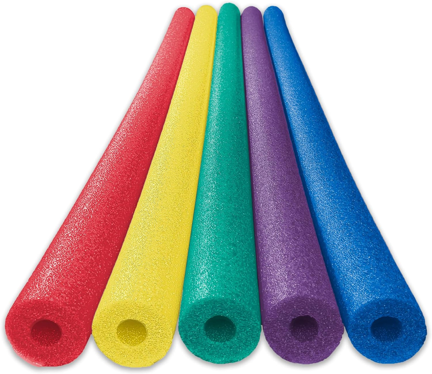 Foam Pool Swim Noodles - 5 Pack