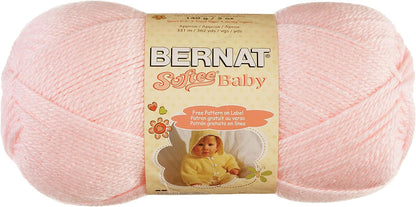 Softee Baby White Yarn - 3 Pack of 141G/5Oz - Acrylic - 3 DK (Light) - 362 Yards - Knitting/Crochet