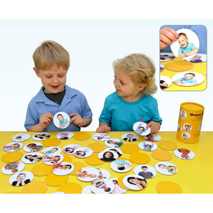 Feelings and Emotions Matching Pairs Game - Set of 56 - Loomini