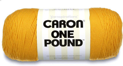 One Pound White Yarn - 2 Pack of 454G/16Oz - Acrylic - 4 Medium (Worsted) - 812 Yards - Knitting/Crochet