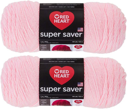 Bulk Buy:  Super Saver (2-Pack) (Cherry Red, 7 Oz Each Skein)