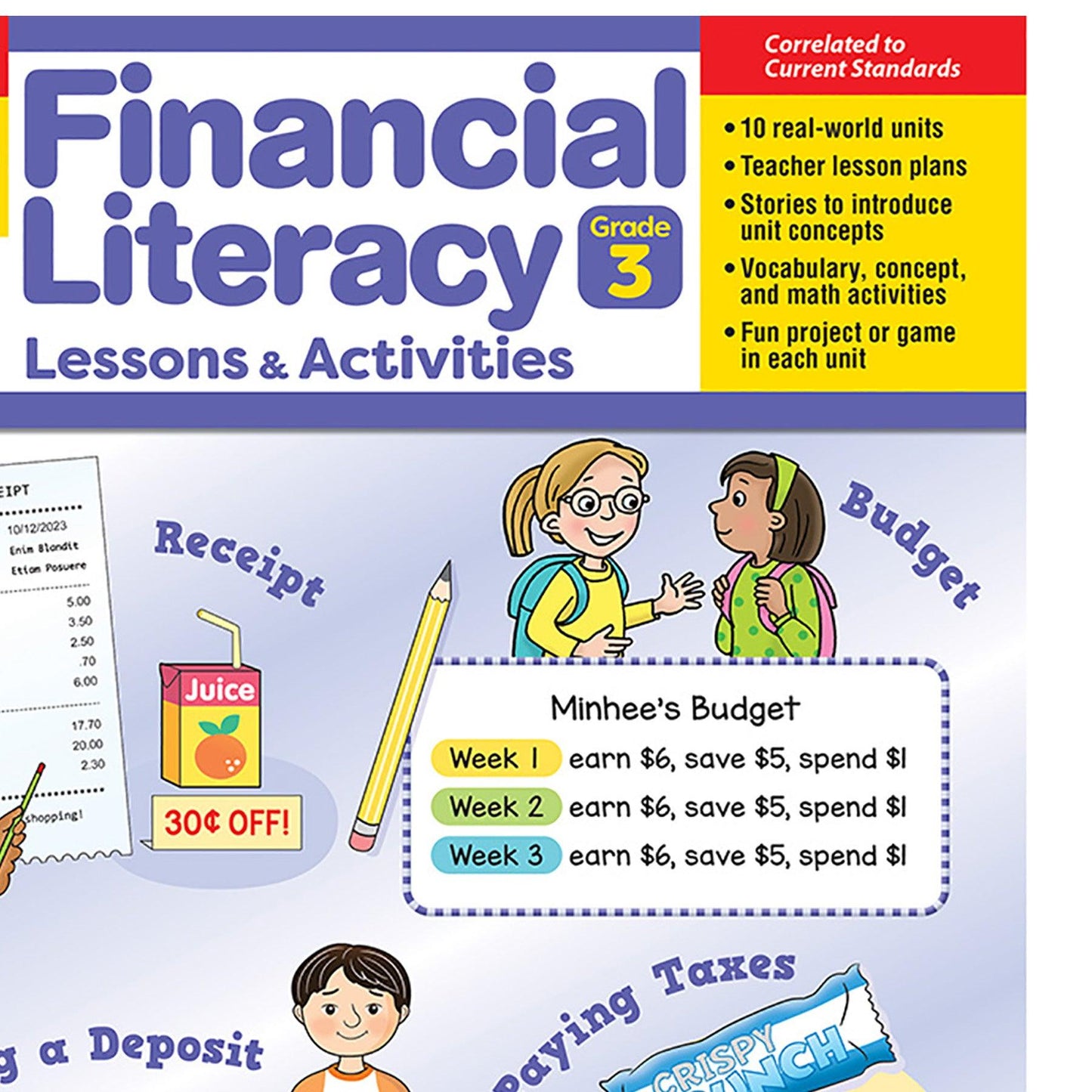 Financial Literacy Lessons & Activities, Grade 3 - Loomini