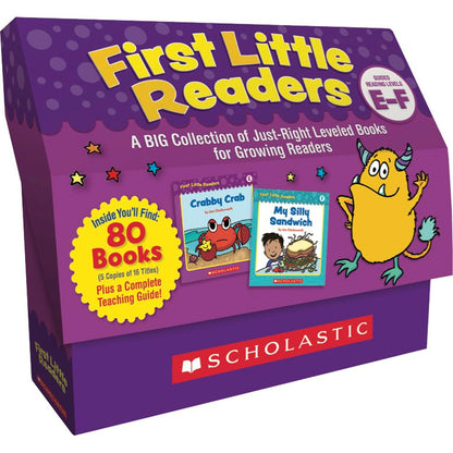 First Little Readers Classroom Set: Levels E & F - Loomini