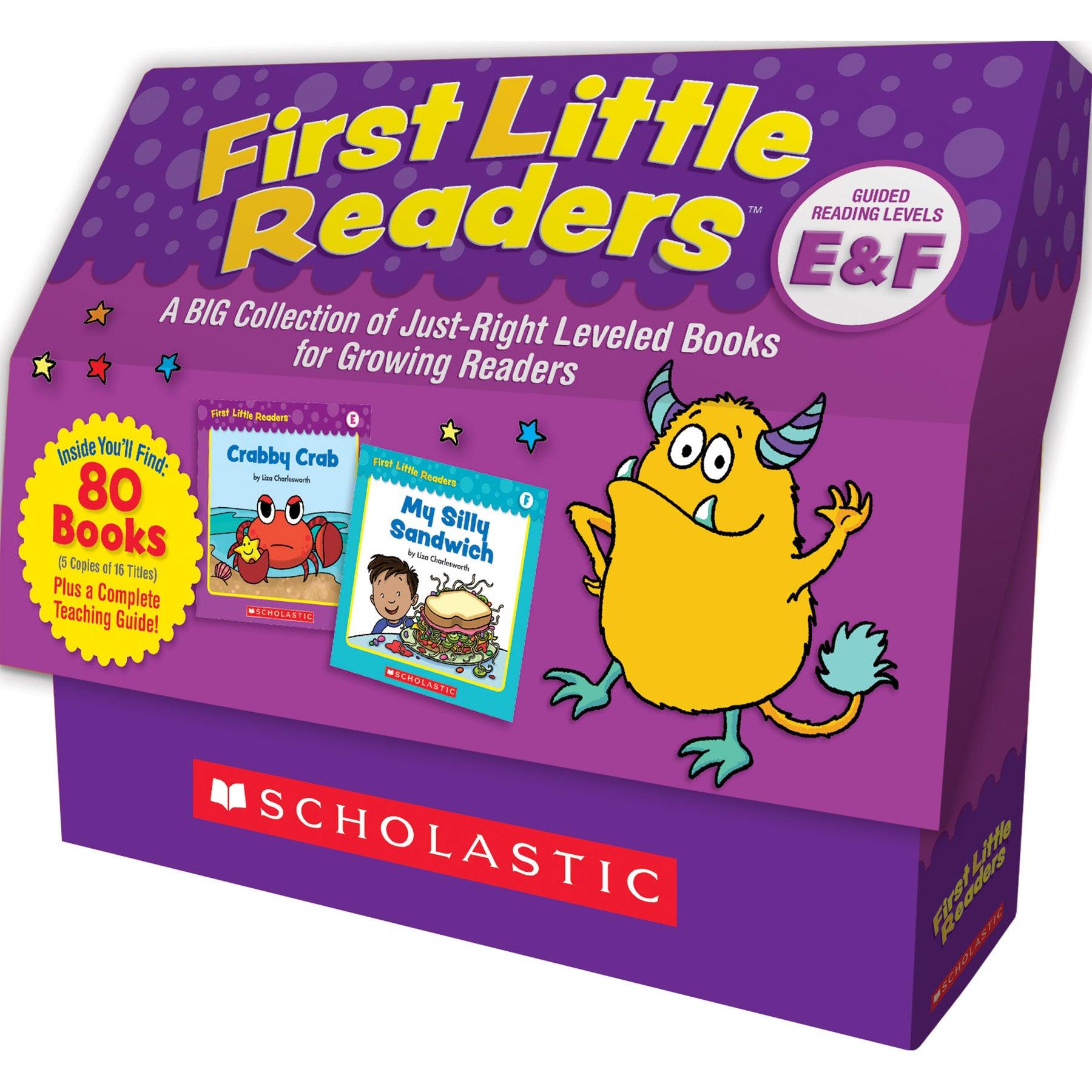 First Little Readers Classroom Set: Levels E & F - Loomini