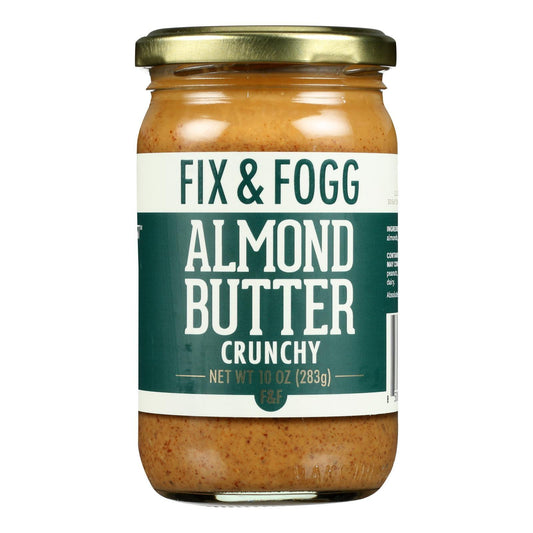 Fix & Fogg - Almond Butter Crunchy - Case Of 6-10 Oz - Loomini