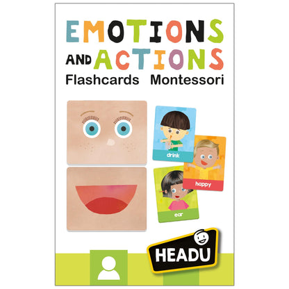 Flashcards Emotions and Actions Montessori - Loomini