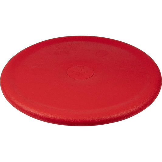 Floor Wobbler® Balance Disc for Sitting, Standing, or Fitness, Red - Loomini