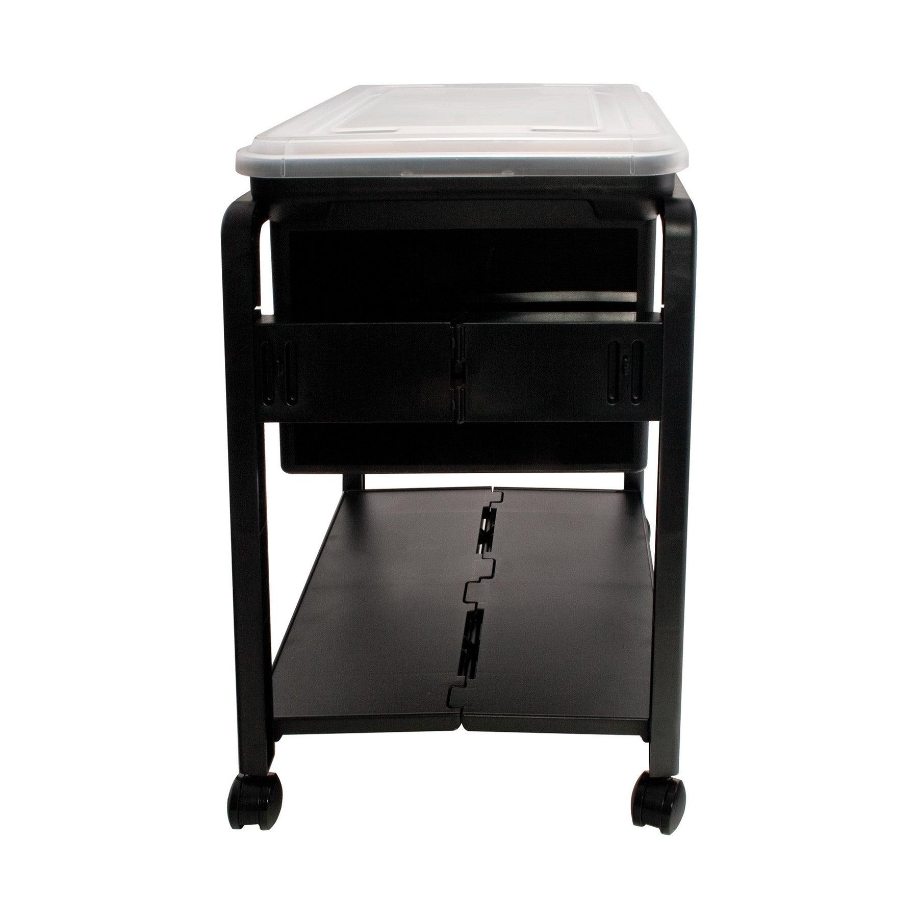 Folding Mobile File Cart – Loomini