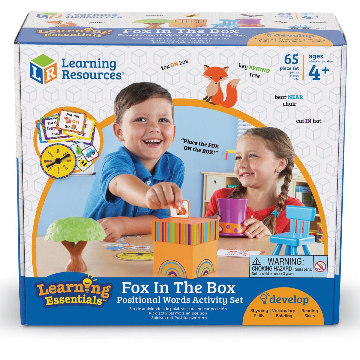 Fox In The Box- Position Word Activity Set - Loomini