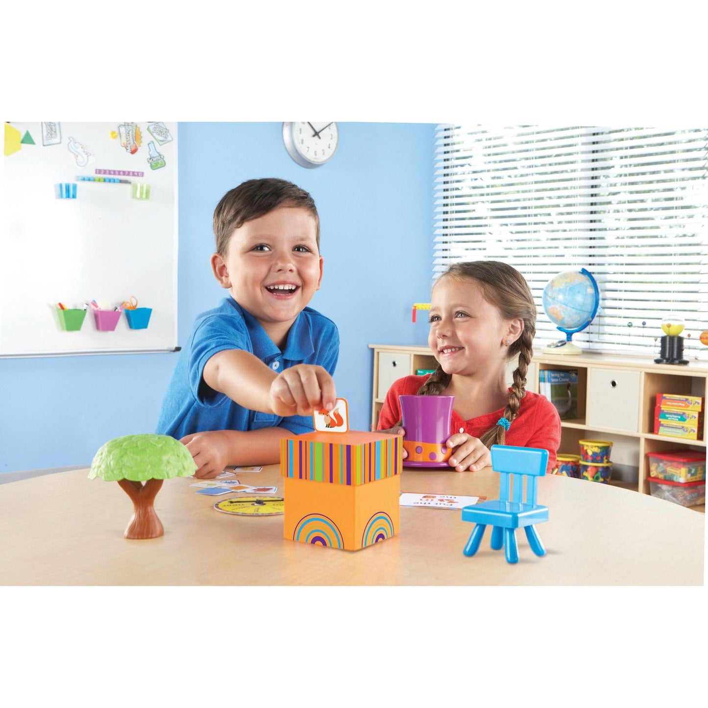 Fox In The Box- Position Word Activity Set - Loomini