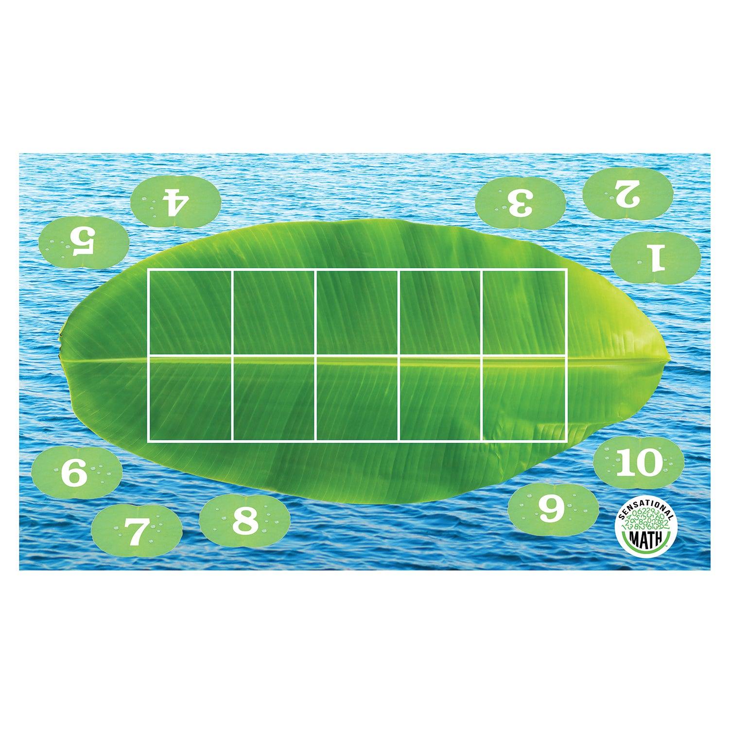 Froggy Ten-Frame Floor Mat - Loomini