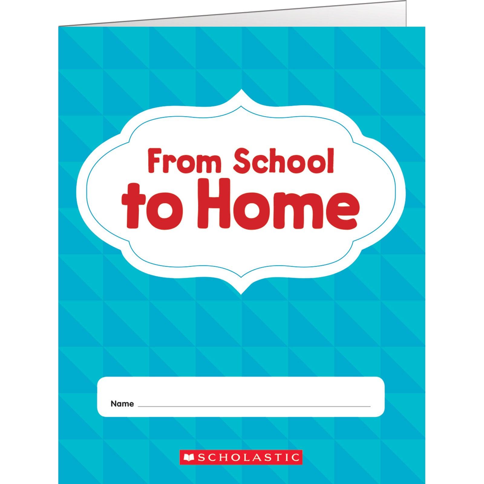 From School to Home Folder, Pack of 6 - Loomini