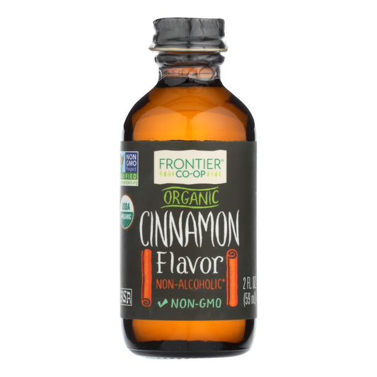 Frontier Herb Cinnamon Flavor - Organic - 2 Oz - Loomini