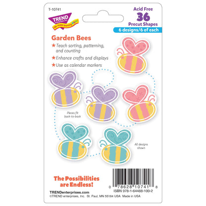 Garden Bees Mini Accents Variety Pack, 36 Per Pack, 6 Packs - Loomini