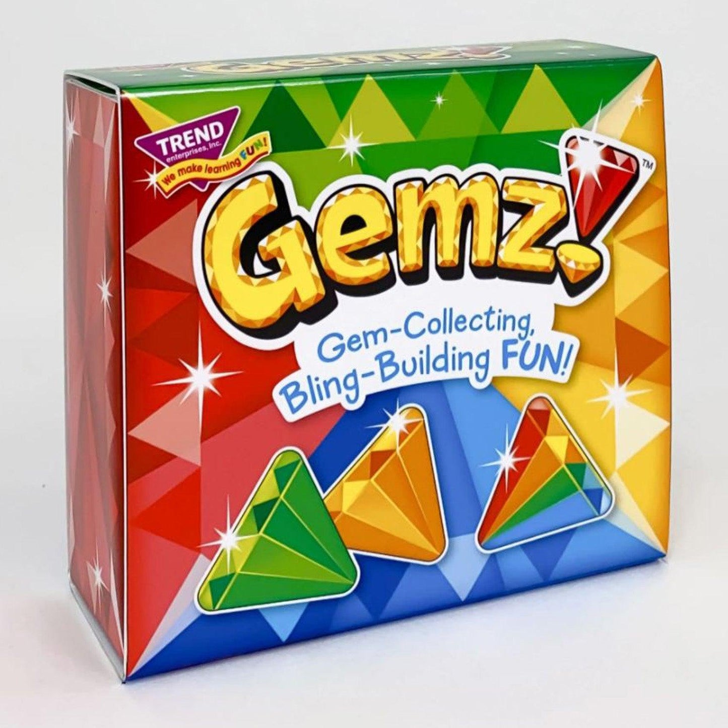 Gemz!™ Three Corner™ Card Game, Pack of 3 - Loomini