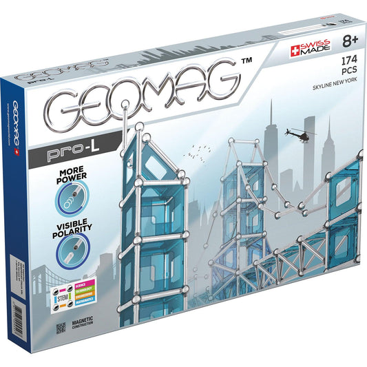 Geomag™ PRO L Building Set, 174 Pieces - Loomini