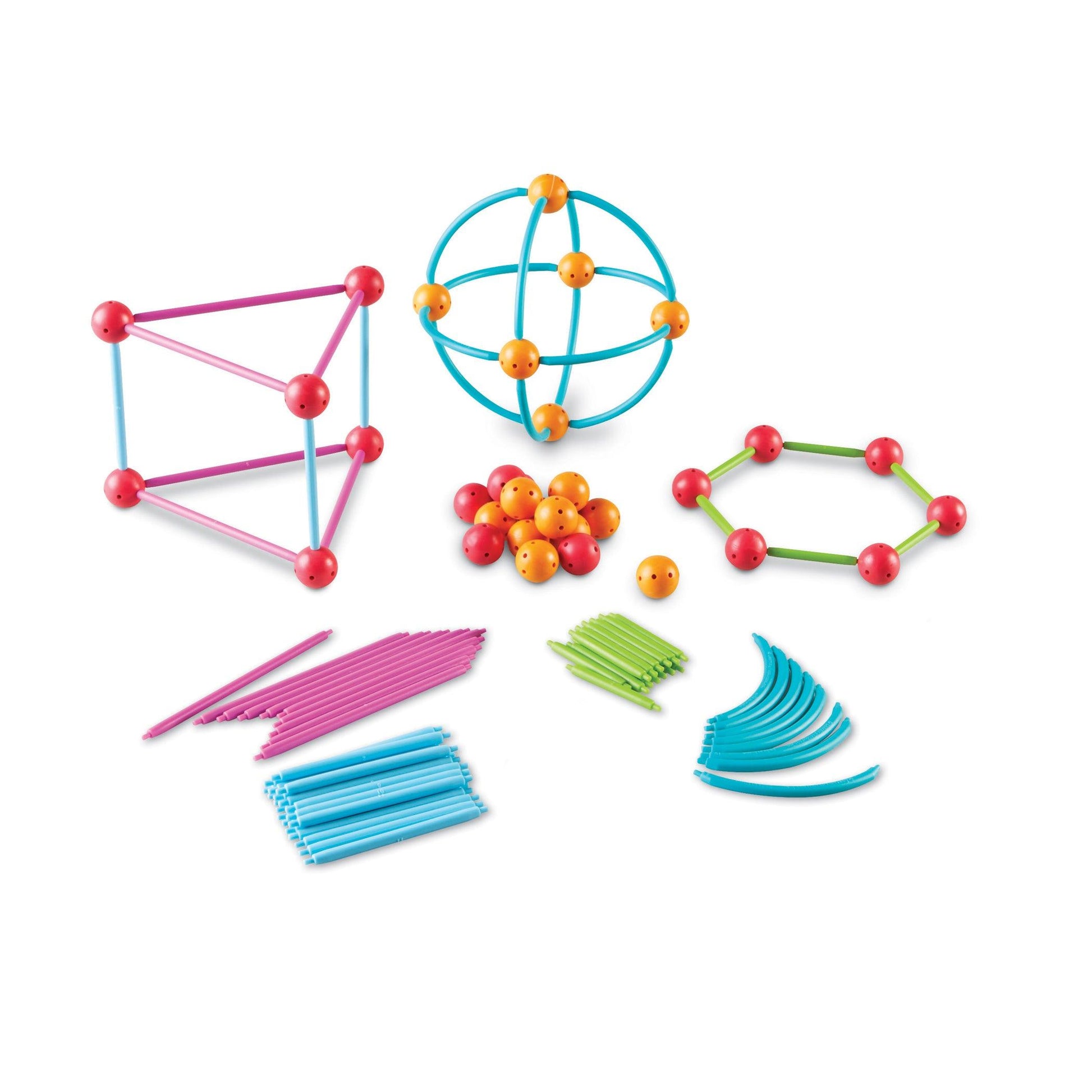 Geometric Shapes Building Set - Loomini